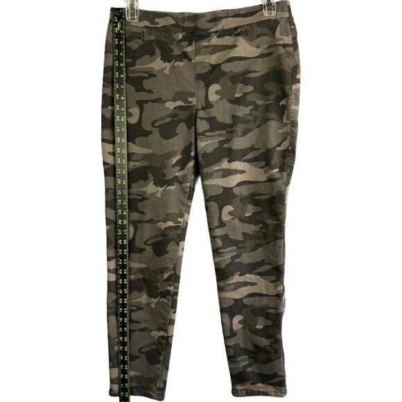 NATURAL REFLECTIONS Platinum Stretch Camo Jogger Pants Large Cotton Blend - Picture 9 of 12